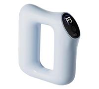 LeeQinersw Massaggiatore Muscolare Elettrico Portatile Strumento per Fascia Anello a Percussione con 5 Livelli di Potenza a Bassa Rumorosità Adatto per Uso Dome, Blu