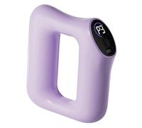 LeeQinersw Massaggiatore Muscolare Elettrico Portatile Strumento per Fascia Anello a Percussione con 5 Livelli di Potenza a Bassa Rumorosità Adatto per Uso Dome, Viola