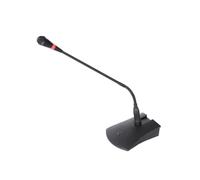 LeeQinersw Microfono Conferenza da Tavolo Microfono a Condensatore Microfono Cardioide Microfono Desktop Stelo Flessibile Regolabile con Indicatore di Stato E