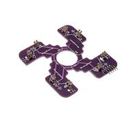 LeeQinersw Microinterruttore PCB per Joystick Jlf, Kit di Sostituzione per Arcade Stick, Viola
