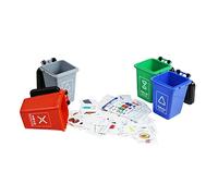 LeeQinersw Mini Cestino per La Raccolta Differenziata con 108 Carte per L'apprendimento della Gestione dei Rifiuti. Gioco Educativo per La Prima Infanzia, ID, Grande