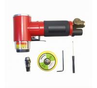 LeeQinersw Mini Levigatrice Pneumatica Pneumatica Compatta Smerigliatrice Angolare Leggera Lucidatrice per Officina, Rosso, Standard