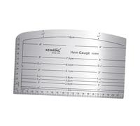 LeeQinersw Misuratore per, righello per stiratura a caldo, forniture per quilting fai da te, strumento per quilting, righello per quilting, modello per