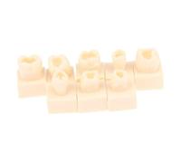 LeeQinersw Modelli Di Denti in Resina Da 8 Pezzi, Denti Finti per La Formazione Sull'otturazione Dei Denti, Per Apprendere Le Abilità Di Composito, Lucidatura E Finitura
