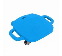 LeeQinersw Monopattino di Equilibrio per Bambini Tavola Rotolante Piattaforma Scooter Balance Tavoletta Scorrevole Base Quadrata Maniglie Laterali Presa Sicura, Blu
