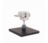 LeeQinersw Morsa da Banco Mini per Modellismo con Testa Orientabile 360 Gradi Morsa Stretta a Mano Pinza da Tavolo Corpo in Metallo E Base Quadrata Stabilizzata