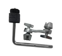 LeeQinersw Morsetto di Montaggio per Ferramenta per Batteria, Asta di Regolazione a L, Parti del Braccio del Piatto per Orchestra, Nero