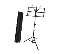 LeeQinersw Music Stand per Spartiti, Supporto Regolabile con Clip per Musicisti Ukulele