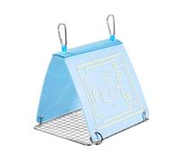 LeeQinersw Nido d'uccello Estivo per pappagalli, Amaca per conuri con Gancio, Tenda per canarini, Letto per Dormire, cacatua, parrocchetto, Gabbia sospesa,