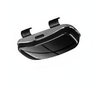 LeeQinersw Occhiali Visiera Custodia Supporto Organizer per Tenere l'Auto in Ordine con Fissaggio alla Visiera Adatto a Guida Quotidiana Viaggi Spostamenti, Array, Nero