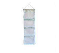 LeeQinersw Organizzatore da Parete Portaoggetti Tasca Borsa Sospesa Portaoggetti Organizer Pensile Armadio Contenitore Parete Multiuso in Cotone Che Lascia, Light Green