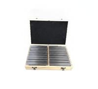 LeeQinersw Parallel Clamping Blocks Set Blocchi Paralleli Rettificati Spessori Elementi di Posizionamento Acciaio HRC52 con Superfici Rettificate 0005 Mm, 36 Pezzi 150x8 Numeri Dispari