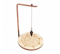 LeeQinersw Pendolo da Tavolo con in Metallo Inciso Espositore Compatto Portaoggetti per Pratiche Spirituali, Stile B