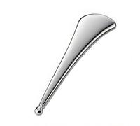 LeeQinersw Penna Digitopressione Acciaio Inossidabile 304 Strumento Riflessologia Attrezzo Trigger Point Doppia Punta Scorrimento con Borsa Adatto a Sollievo, Raschietto Per Fascia Facciale