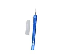 LeeQinersw Penna Dispensante Colla per Modelli Strumento Professionale in Metallo con Punta Fine Adatta per Costruzioni Dettagliate E Attività Creative, Blu