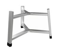 LeeQinersw per Braciere in Acciaio Inox Resistente Al Treppiede Barbecue Leggero Treppiede con di Ventilazione per Campeggio, 15in