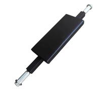 LeeQinersw per Glutei Cuscino Ergonomico Barra in Acciaio Imbottitura in Pelle Antiscivolo Adatta per Allenamento Glutei a Casa Palestra Preparazione