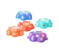 LeeQinersw Percorsi a Ostacoli Stepping Stones Gioco Pratico di apprendimento per la coordinazione Occhio-Mano Abilità motorie Fini Blocchi impilabili Giocattolo, 5 Pezzi
