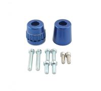 LeeQinersw Perno Terminale Manubrio Tappo Manubrio Terminale Inserti Alluminio con Cappuccio E Zigrinato con Viti Incluse Adatto per F700 GS Adatto per Uso, color to 2
