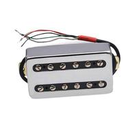 LeeQinersw Pickup a Ponte 15k con Viti di Montaggio per La Scissione Della Bobina Dei Chitarristi, Argento