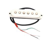 LeeQinersw Pickup per chitarra set Neck Humbucker Sostituzione Pickup a ponte singolo Coil Bridge Alnico 5 Humbucker per accessorio per strumenti musicali, Bianco