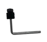 LeeQinersw Porta Del Braccio di Piatti per Tamburi con Morsetto Regolabile E Staffa, Black Felt