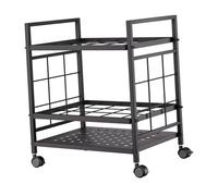LeeQinersw Porta del File Rack di archiviazione del Progetto, Supporto per progetti del Carrello di archiviazione, per Ufficio