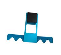 LeeQinersw Porta Stecche da Biliardo a 4 Scomparti, Supporto a Pinza, Facile da installare, Pieghevole, per bancone, Centro comunitario, Gruppo Biliardo, Blu Nero