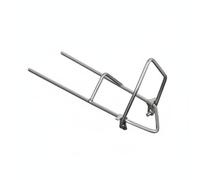 LeeQinersw Portacanna da Pesca Supporto Canne Portastelo Regolabile Base a Due Punte Rotazione Completa Ferro Galvanizzato Anti Ruggine Installazione Rapida Adatto per Rive Viaggi Pesca