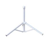 LeeQinersw Portaombrellone Pieghevole da, Base Triangolare Grande | Portatile, Resistente al soffio, ppiede Pieghevole con Morsetto di, per Terrazza