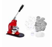 LeeQinersw Pressa Manuale per La Creazione di Spille con Componenti Inrcambiabili E Scivolo di Guida per Produrre Distintivi con Immagini Varie Adatta per Piccole Artigiane