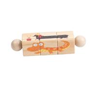 LeeQinersw Puzzle in Legno a Torsione per Migliorare la concentrazione e Il riconoscimento. Blocco Puzzle Rotante per Bambini e Bambine, Animale
