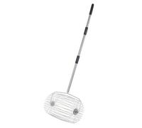 LeeQinersw Raccoglitore con Cestino Grande | Salvaschiena, Raccoglip a Rullo, Pratico, Raccoglitore con Manico Telescopico, per Campo da Tennis