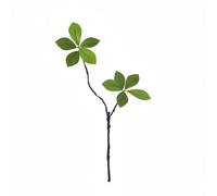 LeeQinersw Ramo Decorativo Artificiale Fogliame Ramo Fronda Stelo Materiale Plastico Resistente Aspetto Legno Invecchiato Flessibile E Modellabile Adatto per , Pieris 2-Forche