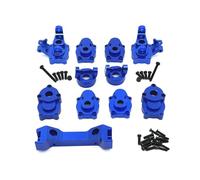 LeeQinersw Ricambi Auto RC Set Tazza Sterzo Supporto Giunti Staffa Tirante Cuscinetto Montaggio Metallo Lega Alluminio Compatibile Modelli YK4102 YK4103 YK6101, Color to 1
