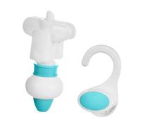 LeeQinersw Sacchetto Ricaricabile per Bagnoschiuma, Dispenser con Gancio, Contenitore per La Cura Personale, Verde