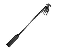 LeeQinersw Sarchiatore Manuale Estrattore di Erbacce Attrezzo per Giardino Utensile per Orto Diserbatore con Artiglio Affilato Adatto per Preparazione del Terre, 50 cm
