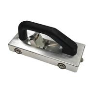 LeeQinersw Scanalatore per Pavimenti in PVC | Professionale, Scanalatrice con Ruote di Guida, Durevole, Incisore per Giunzioni di Pavimenti, Instatori, Argento