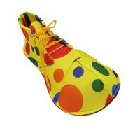 LeeQinersw Scarpe da Clown Giganti Oggetti di Scena per Travestimenti Accessori per Giochi di Ruolo Calzature da Palco Confortevoli Adatte a Spettacoli E Festiv, Tround DOT Pattern, Medio