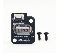 LeeQinersw Scheda Interfaccia Stampante Usb per Ad5m Pro Scheda Circuito Modulo Connessione Pcb con Connettore Superiore Bianco E Porta in Metallo Inclusi Fori