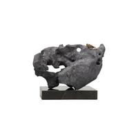 LeeQinersw Scultura Decorativa in Pietra Elegante Forma con E Dettagli Scolpiti Base di Supporto per Tavolo Costruzione in Marmo, 30 25 H33cm, W