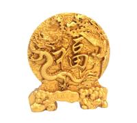LeeQinersw Scultura di Drago E Statua, Decorazione per Armadio, Scrivania in Lega
