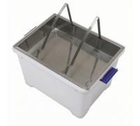LeeQinersw Secchio per Apicoltura Robusto | Impugnature Laterali azzurro, Vasca di Disopercolatura, Facile da Sciacquare, Stazione di Disopercolatura con Contenitore