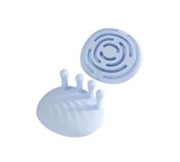 LeeQinersw Separatori per Dita dei Piedi Supporto per Arco Compatto Alluce Migliora la Forma delle Gambe 1 Paio di distanziatori per Dita dei Piedi, Blu