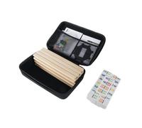 LeeQinersw Set di, Gioco da Tavolo di impilamento, Ideale Come per Feste, con 4 Supporti per, Gioco Puzzle per la dulti, 91 Numero di Piastrelle