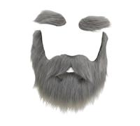 LeeQinersw Set di Sopracciglia e Barba finte, Accessori per Feste, Decorazioni Fai da Te per Uomo e Donna, Baffi Finti.