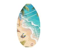 LeeQinersw Skimboard per Acque Basse, Bodyboard per Il Divertimento in Spiaggia, Sandboard per Tutte Le età, 41 inch