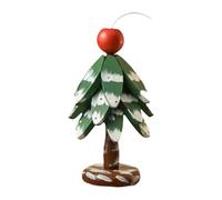 LeeQinersw Sottopentola Decorativo a Forma di Albero di Natale con Supporto Base di Appoggio per Pentole E Tappetino Resistente al Calore Adatto per Regali, Mela