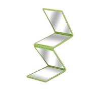 LeeQinersw Specchio Compatto per L'applicazione Del Taglio E Del Trucco per I Capelli, Verde