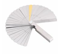 LeeQinersw Spessimetro Preciso Utensile | Pieghevole, Spessimetro a Spessori con Portachiavi, Tascabile, Calibro per Spessore, Officina, Meccanici